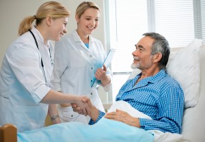 patient with doctors