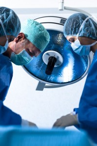 surgeons operating